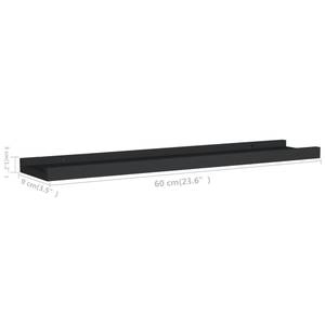 Bilderboard 3003956 (2er Set) Schwarz - Tiefe: 60 cm