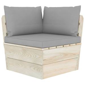 Paletten-Ecksofa 3004855-1 Grau