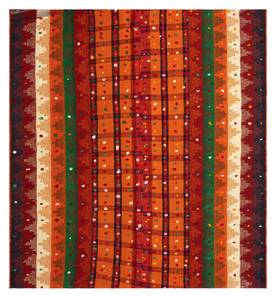 Tapis Jajim IX Rouge - Textile - 150 x 1 x 162 cm