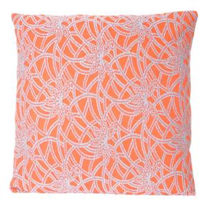 Deko-Kissen Barock Orange - Textil - 45 x 45 x 12 cm