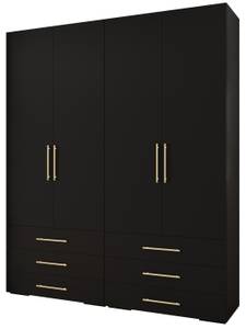 Garderobe Inova 3 Z16 Schwarz - Gold