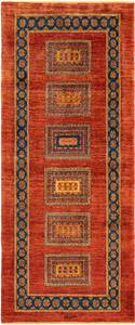 Tapis de couloir Kashkuli CIII Rouge - Textile - 84 x 1 x 197 cm