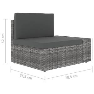 Garten-Lounge-Set (3-teilig) 3001946-2 Grau