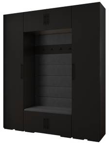 Garderobe Inova 3 Z13 Schwarz - Schwarz