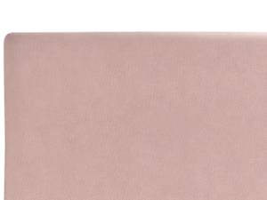 Doppelbett FITOU Eiche Dunkel - Pink - Breite: 170 cm