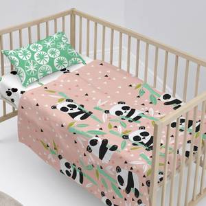 Panda garden Bettlaken-set 180 x 120 cm