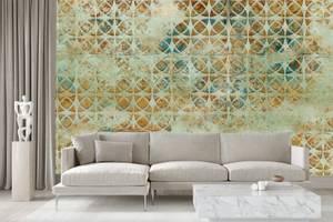 Papier Peint Motif MOSAÏQUE Abstraction 360 x 240 x 240 cm