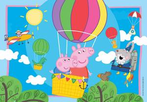 Puzzle Peppa Pig Papier - 20 x 4 x 28 cm