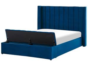 Doppelbett NOYERS Blau - Marineblau - Breite: 170 cm