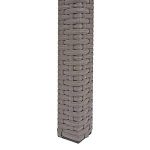 Poly-Rattan Tisch G19 Grau