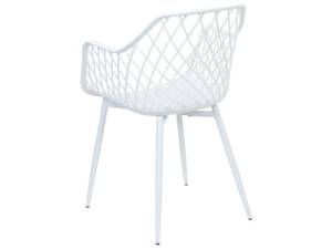 Chaise de salle à manger NASHUA II Blanc