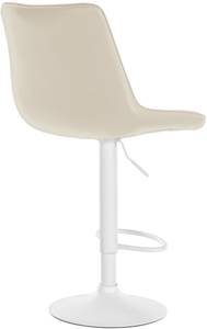 Tabouret de bar Toni Lot de 2 Crème