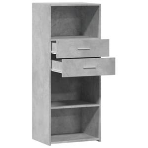 Highboard DE5866 Grau - Holzwerkstoff - 43 x 124 x 50 cm