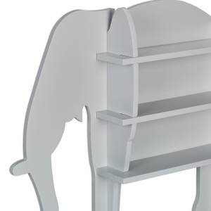Armoire éléphant pour enfants Gris - Bois manufacturé - 64 x 50 x 10 cm