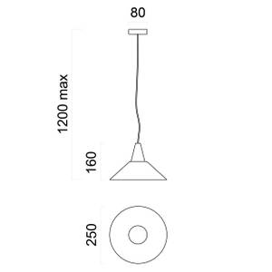 Pendelleuchte Funnel Grün