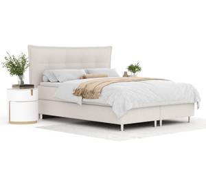 Boxspringbett Minori Beige - Breite: 200 cm