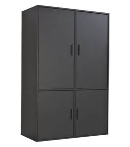 Kleiderschrank Der Grenzenlose I Anthrazit - Breite: 120 cm