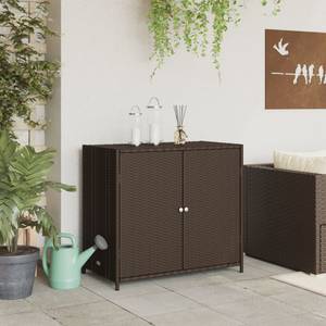 Gartenschrank DE971 Braun - Rattan - 45 x 45 x 83 cm