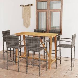 Garten-Bar Set (7-teilig) 3005814-2 Grau