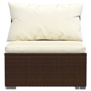 Garten-Mittelsofa 3017300 Braun - Creme