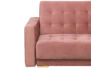 Fauteuil ABERDEEN Doré - Rose foncé