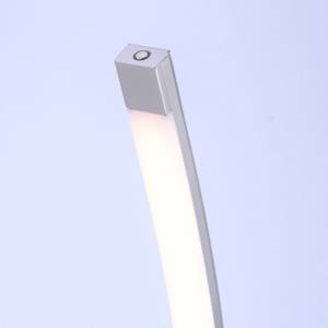 LED Stehleuchte Stehlampe Bella Silber - Metall - 42 x 149 x 42 cm