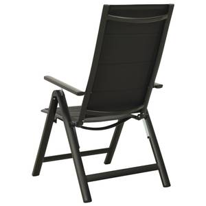 Bistro-Set-k192 ( 5-tlg ) Schwarz - Massivholz