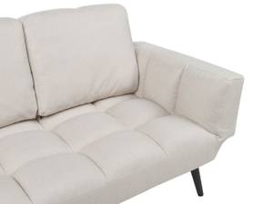 2-Sitzer Sofa BREKKE Beige - Schwarz - Creme