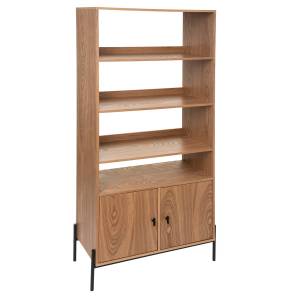 Bibliothek SIMON Beige - Holzwerkstoff - 40 x 184 x 80 cm