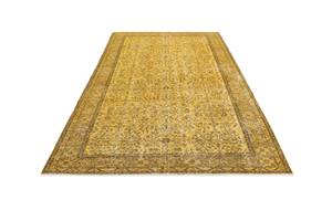 Tapis Ultra Vintage DXXVI Jaune - Textile - 165 x 1 x 277 cm