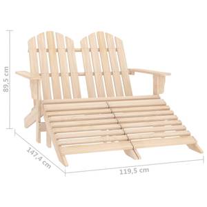 Chaise de jardin 3010078 Chêne clair