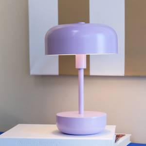 Tischlampe aufladbar Haipot Violett