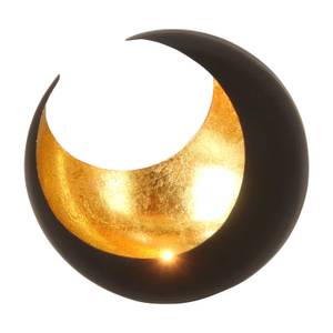 Orientalisches Windlicht Ravi Gold Schwarz