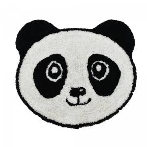 Tapis enfant PANDA 100% BIO 100 x 100 cm