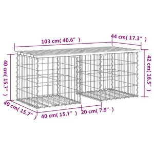 Banc de jardin 3030973-1 103 x 44 cm