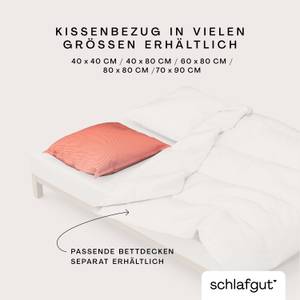 Kissenbezug Woven Fade Satin Orange - 40 x 80 cm