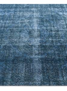 Tapis Ultra Vintage CDXCVII Bleu - Textile - 155 x 1 x 264 cm