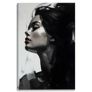 Tableau PORTRAIT De Femme Peinture 20 x 30 x 30 cm