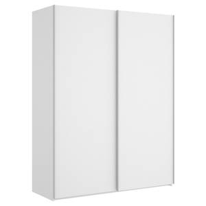 Armoire Dlazovi Blanc - Bois manufacturé - 150 x 204 x 65 cm