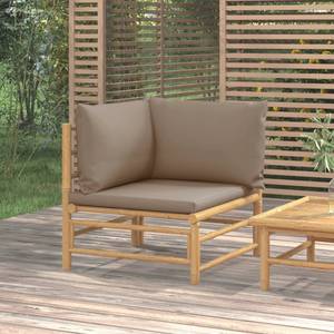 Canapé d'angle de jardin 3028341-6 Taupe