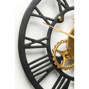 Horloge murale Clockwork Doré - Métal - 46 x 126 x 4 cm