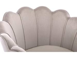 Fauteuil coquillage DANDELION Taupe