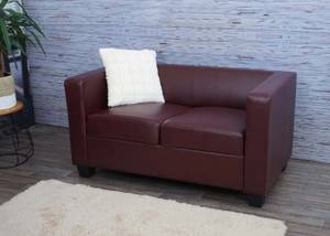 2er Sofa Lille Rotbraun