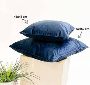 Housse de coussin Finn Bleu ciel