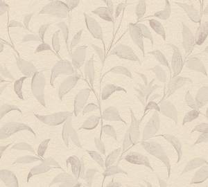 Florale Tapete Premium Wall 2 Beige - Grau - Silber