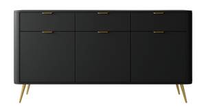 Sideboard Oval Schwarz