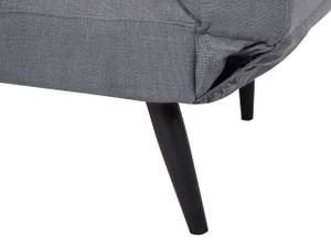 2-Sitzer Sofa BREKKE Schwarz - Dunkelgrau - Grau