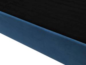 3-Sitzer Sofa SKIEN Schwarz - Blau - Marineblau