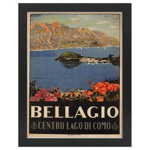 Bilderrahmen Poster Bellagio Schwarz