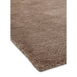 Tapis de salon moderne tissé plat LOU Marron - 200 x 290 cm